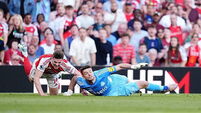 Refereeing decisions anger Mikel Arteta but Arsenal hit the front again