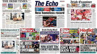 What the papers say: Monday's front pages