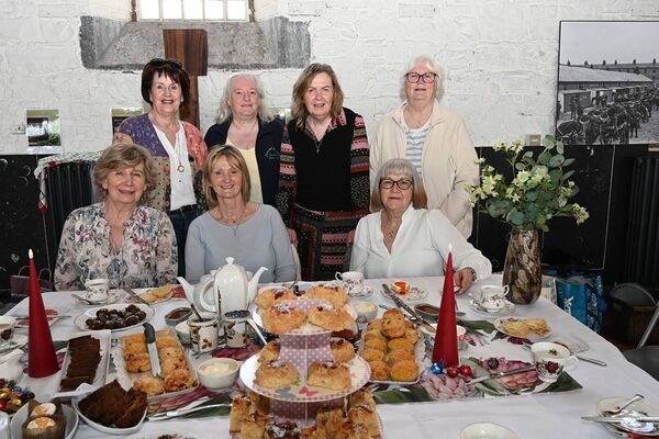 Newbridge Womans Shed high tea With Duncannon Dreamers and Doers from Co Wexford