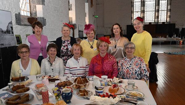 There was a fab spread and even better style at the high tea 