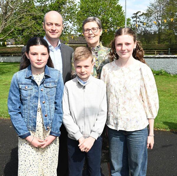 Niamh Goulding and family 