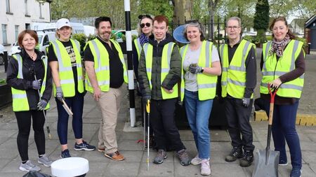Locals gives Newbridge a Spring Clean