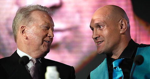 Frank Warren: Tyson Fury asking for warm-up fight before facing Anthony Joshua
