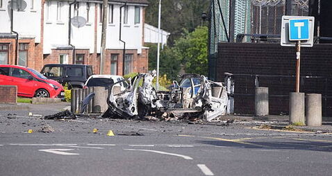 Man charged in relation to Dunmurry police station attack