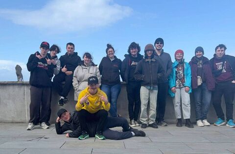Athy's Aontas Ogra make the trek to Inis Oirr