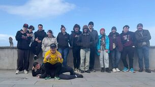 <p>Aontas Ogra Members and Leaders on Inis Oirr</p>