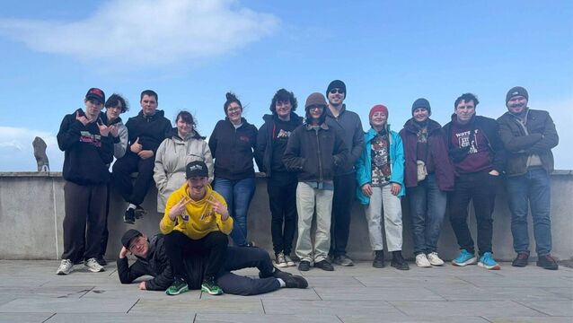 Athy's Aontas Ogra make the trek to Inis Oirr
