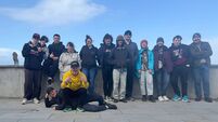 Athy's Aontas Ogra make the trek to Inis Oirr