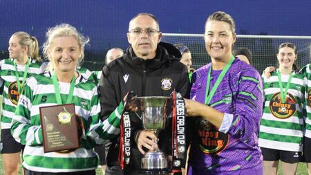 Byrnes at the double secure back-to-back Carlow Cups for Mill Celtic ladies