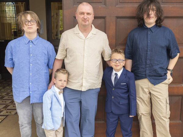 Leon Machla and family