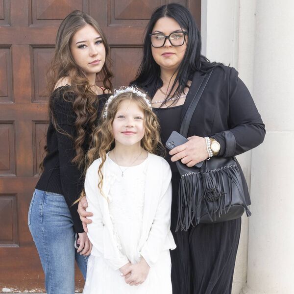 Melania Skultinaite and family