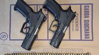 Guns seized following garda operation at Kildare canal