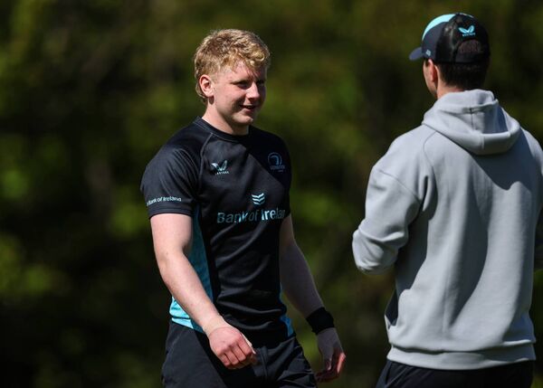 Andrew Osborne is set to start on the wing for Leinster A. Photo: INPHO/Ben Brady