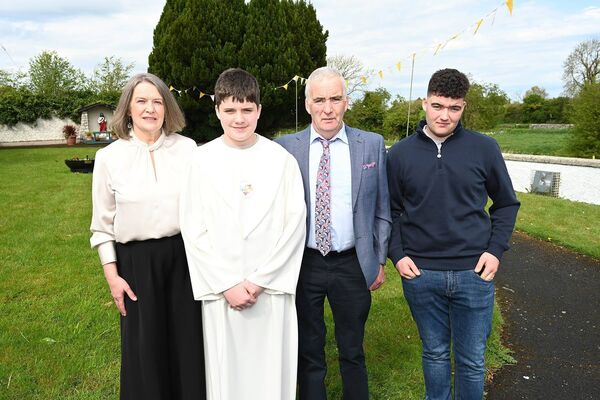 Oisín Breen and family 