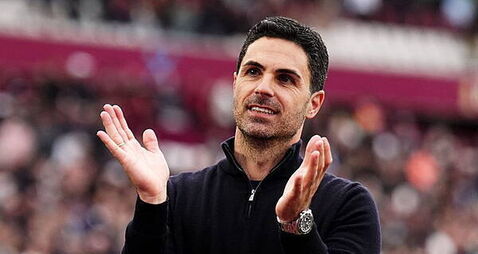 Arsenal’s Mikel Arteta applauds ‘brave’ officials after narrow win at West Ham