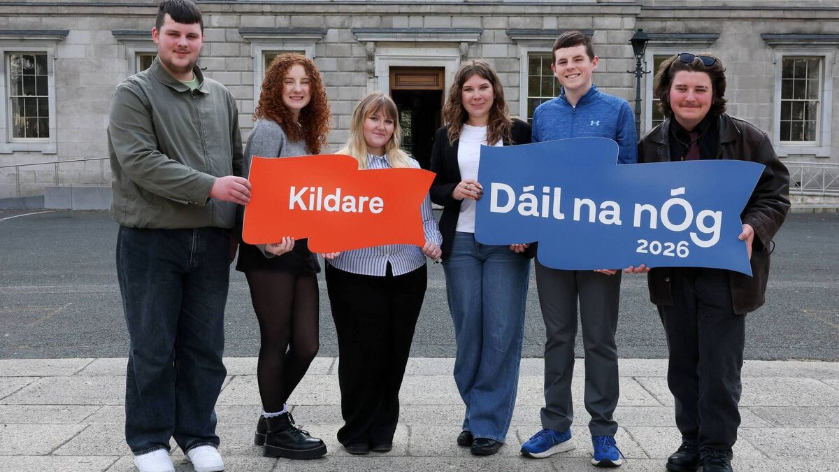 Kildare students take part in Dáil na nÓg