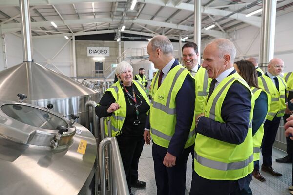 An Taoiseach Micheál Martin toured the facility An Taoiseach Micheál Martin toured the facility