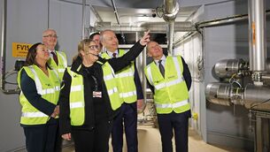<p>Pictured at the opening of the Littleconnel Brewery and during the tour was An Taoiseach Micheál Martin ,Sir Dave Lewis Diageo CEO, Minister for Agriculture Martin Heydon, Colin O’Brien, Global Head of Beer Supply, Diageo, Ewan Andrew, President of Global Supply &amp; Procurement and Chief Sustainability Officer, Diageo and Gráinne Wafer, Global Category Director Beer, Vodka, Liqueurs and Convenience	Photo: Julien Behal</p>