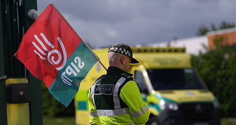Striking ambulance workers ‘prepared for the long haul’