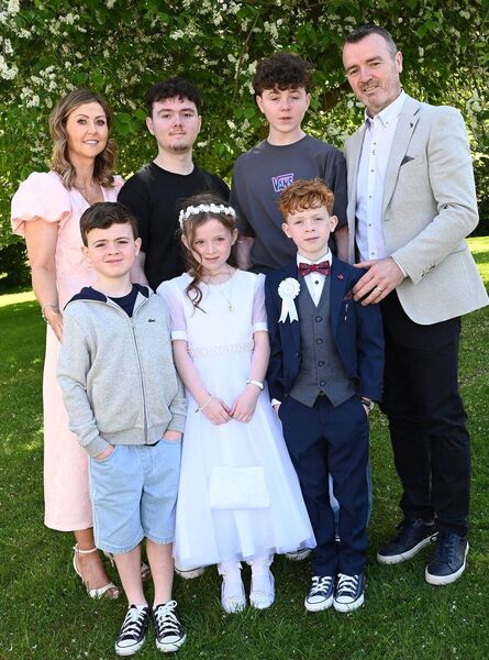 Ella and Brody Murhy and family 