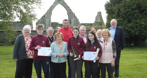 Kildare school's awards celebrate students' research