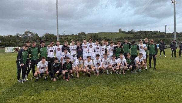 The Kildare team after they had beaten Louth in the Hunterstown Rovers GAA grounds to reach the Leinster Minor Football Final The Kildare team after they had beaten Louth in the Hunterstown Rovers GAA grounds to reach the Leinster Minor Football Final