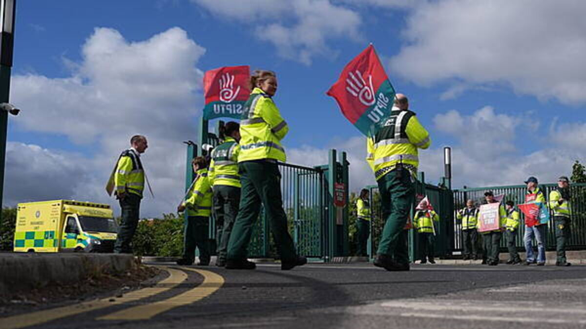 Taoiseach and opposition clash over ambulance strike