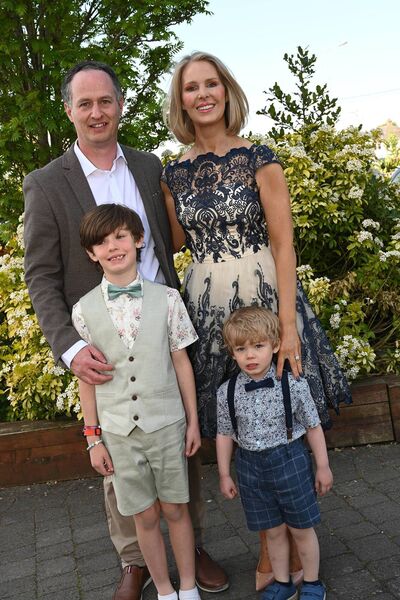 Oisín Buggie and family 