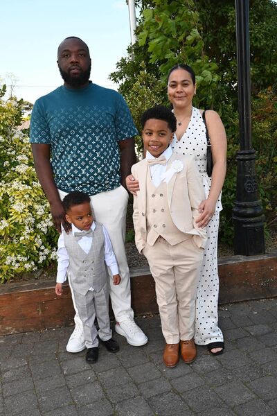 Hendrick Najai and family 