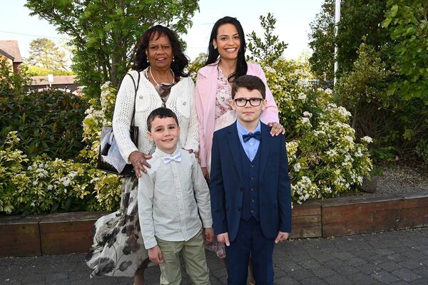 Patrick O'Callaghan and family 
