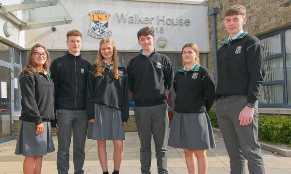 Newbridge College 5th Year students at the Careers Day Newbridge College 5th Year students at the Careers Day