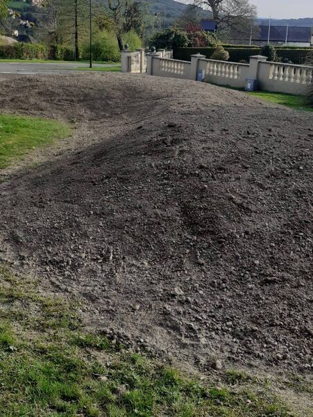 One of the Berms in Stratford-on-Slaney