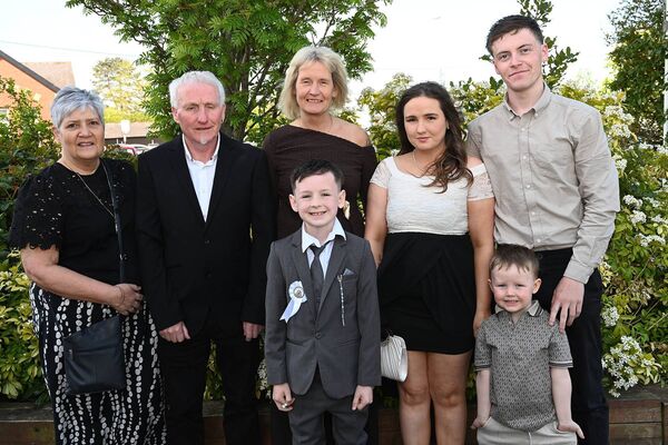 Rían Lynch and family 