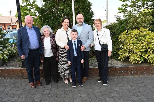 Hugh O'Doherty and family 