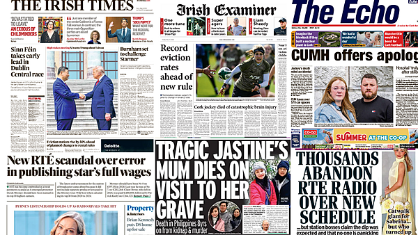 What the papers say: Friday's front pages