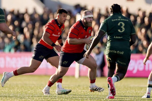 Jeremy Loughman is set to start in Munster's crucial game with the Lions on Saturday. Photo: INPHO/Laszlo Geczo.