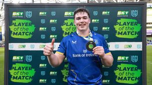 <p>Diarmuid Mangan will be hoping to build on last week's Man of the Match performance when he lines out this Saturday against the Ospreys. Photo: INPHO/Dan Sheridan.</p>