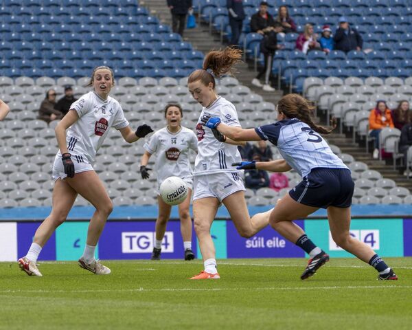 Alannah Prizeman scores Kidare's first goal in the opening half Photo: Aisling Hyland