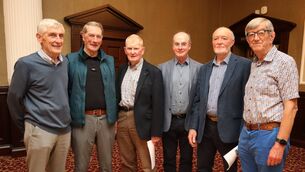 <p>Dick Ryan, Liam O'Flaherty, Paul Lyons, Noel Brady, Tom Clowry and John O'Donovan</p>