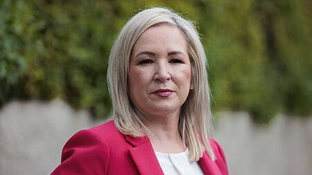 Michelle O’Neill urged to ensure removal of clip targeting DUP MLA