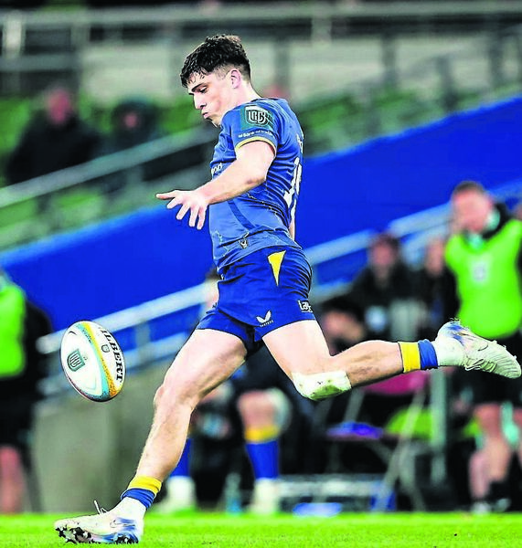 Jimmy O’Brien put in a wonderful performance at full back as Leinster cruised past the Ospreys. 	Photo: INPHO/Dan Clohessy