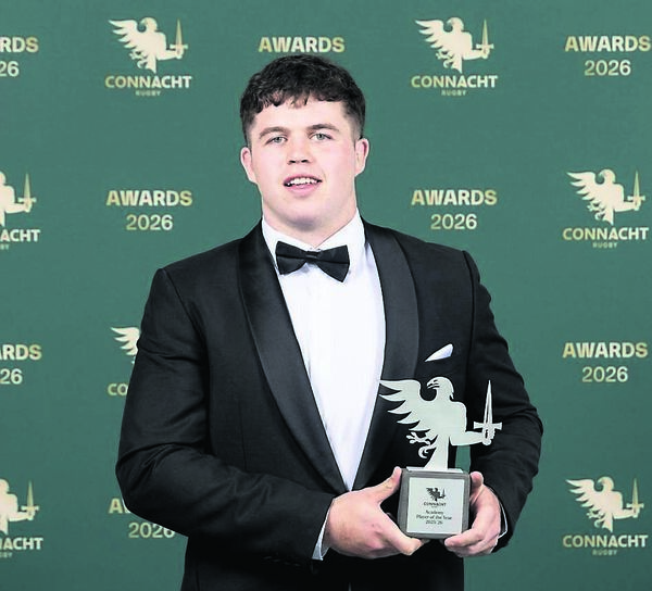 Billy Bohan wins Connacht’s Academy Player of the Year. 	 Photo: INPHO/Nick Elliott.