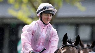 <p>English jockey Hollie Doyle enjoyed her first ever winner at Naas Racecourse onboard Your Song Photo: ©INPHO/Laszlo Geczo</p> <p>English jockey Hollie Doyle enjoyed her first ever winner at Naas Racecourse onboard Your Song Photo: ©INPHO/Laszlo Geczo</p>
