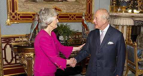 King Charles hosts President Catherine Connolly at Buckingham Palace