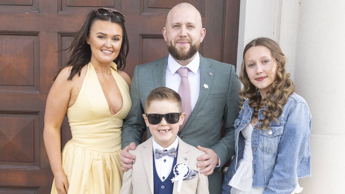 PHOTOS: Confirmation day for Scoil Mhichil Naofa, Athy