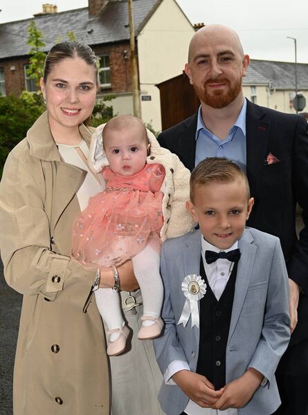 Logan Corcoran and family 