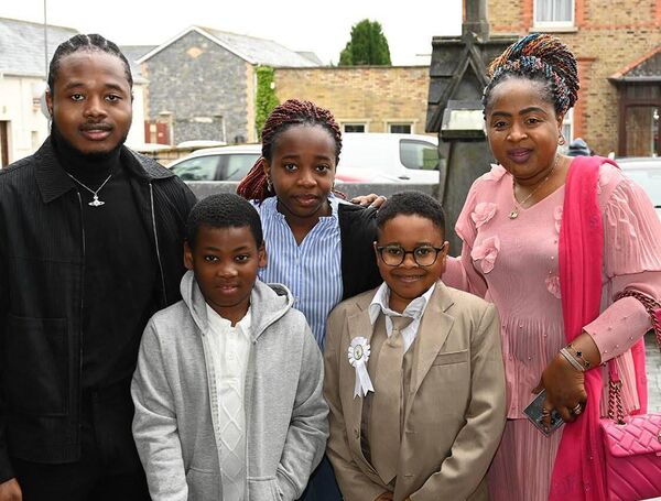 David Timson and family 