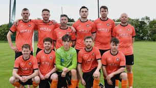 <p>Caragh Celtic twice battled back from falling behind against Monasterevin</p> <p>Caragh Celtic twice battled back from falling behind against Monasterevin</p>