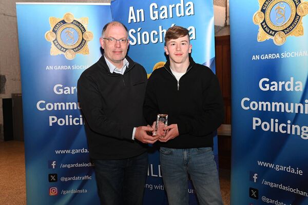 Special Achievement Award Ben Byrne Symes presented by Padraig Mc Evoy Special Achievement Award Ben Byrne Symes presented by Padraig Mc Evoy