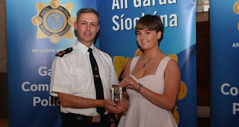 Bravery & leadership of Kildare's young people celebrated at Garda Youth Awards